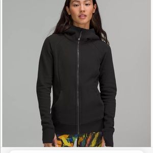 Lululemon full zip scuba hoodie.